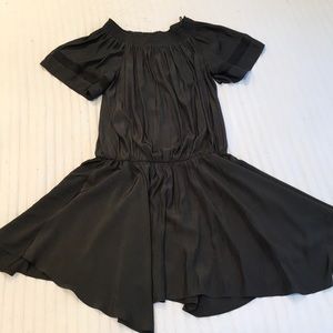Boho black dress